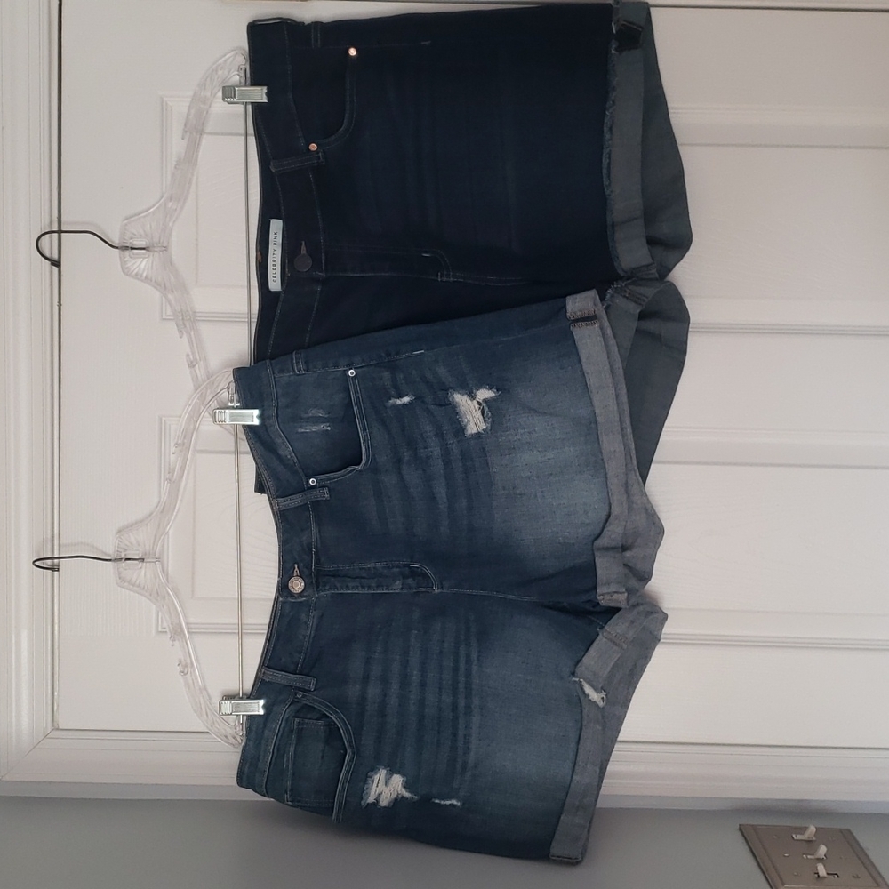 Choice of Cuffed Denim Shorts